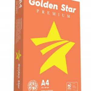Ryza papieru – Golden star – premium – 500 kartek A4